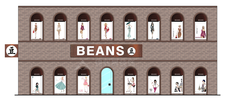 BEANS女装港奥城店装修设计01.jpg